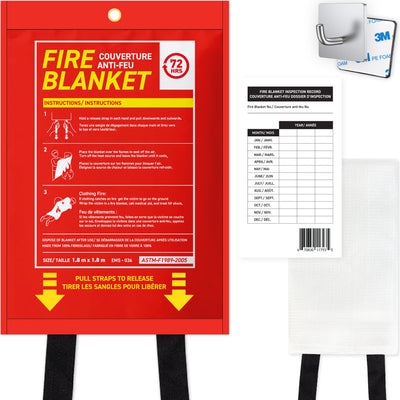 72HRS Fire Blanket XL Size 1.8 x 1.8