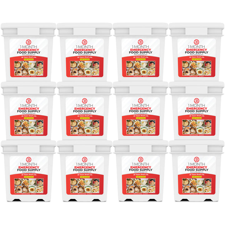 72HRS 360 Day (12 months) 2000 Calories per day Emergency Food Supply Survival Food Kit