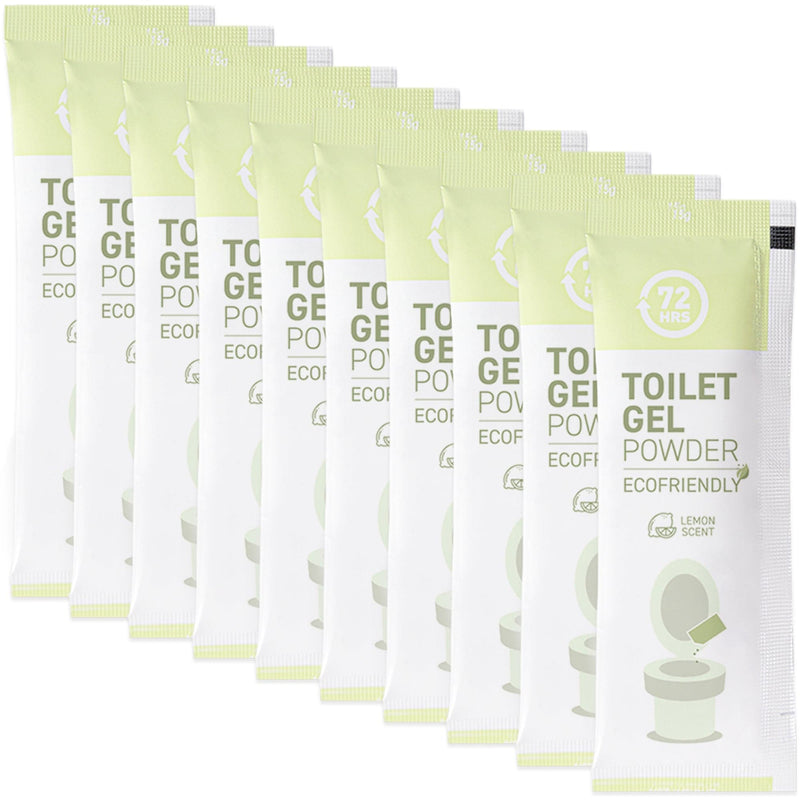 72HRS Toilet Powder For Portable Toilet (Pack of 10)