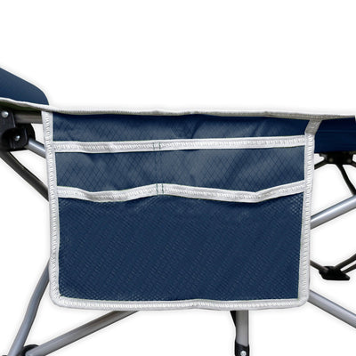 72HRS Portable Camping Cot (Navy Blue)