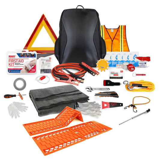 72HRS Deluxe Backpack Car Kit - Black