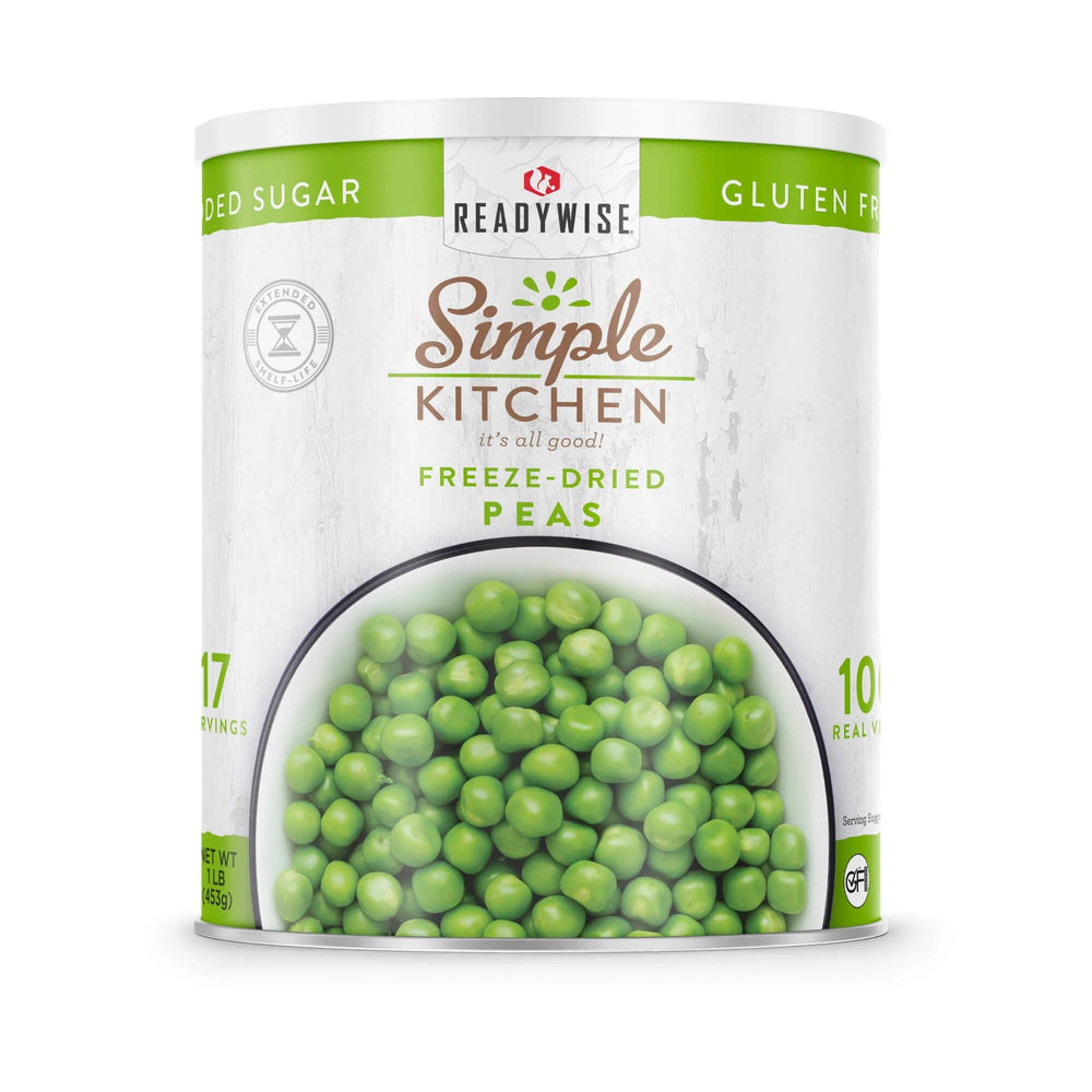 Readywise #10 Can FD Peas - 17 Servings