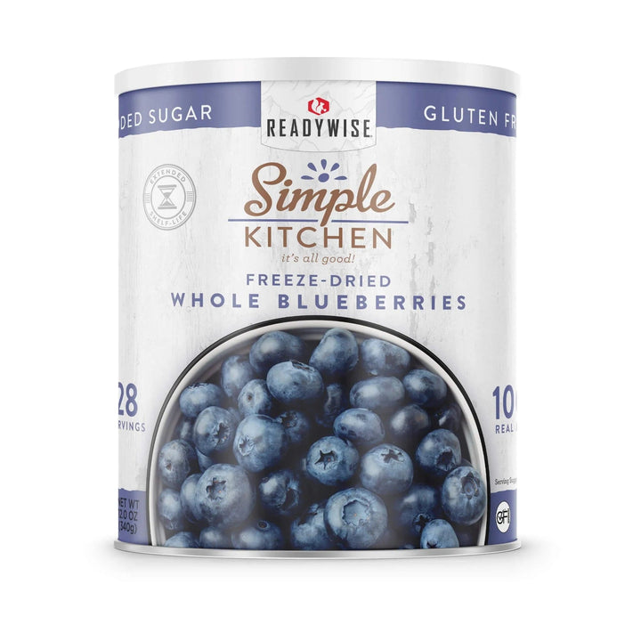 Readywise #10 Can FD Whole Blueberries - 28 Servings