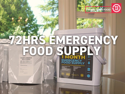 72HRS 30 Day (1 month) 2000 Calories per day Emergency Food Supply Survival Food Kit
