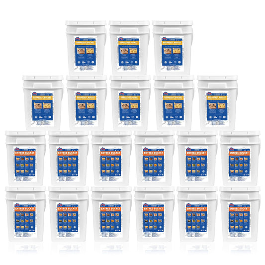 3 Month Breakfast and Entree Assortment Meal Bucket (Mountain House®)