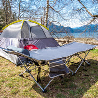 72HRS Portable Camping Cot with tent