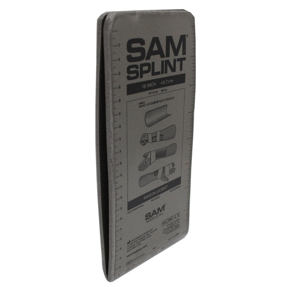 Splint, Junior, 18" x 4.25", Folded - SAM Medical