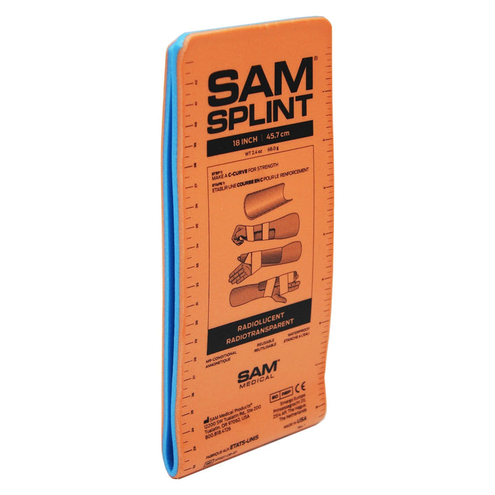 Splint, Junior, 18" x 4.25", Folded - SAM Medical