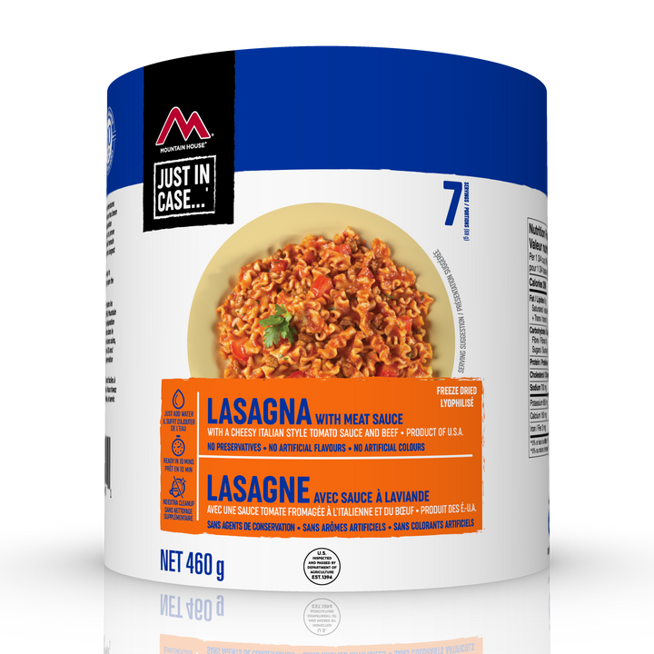 Mountain House Lasagna with Meat Sauce #10 Can