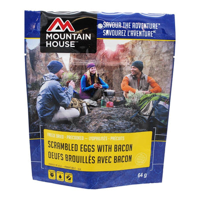 Mountain House Scrambled Eggs with Bacon Pouch 