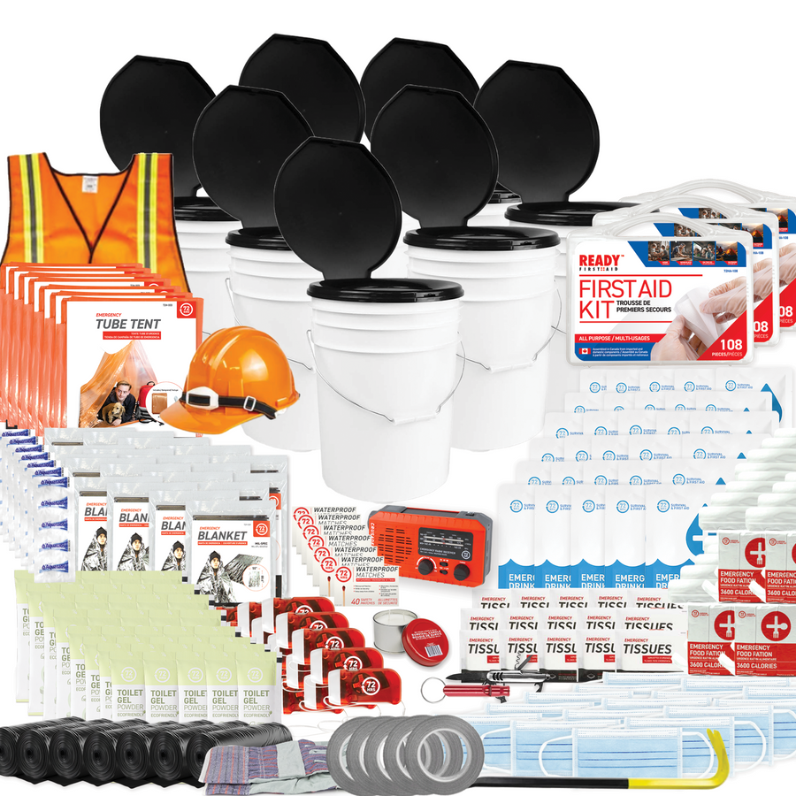 Group Emergency Kit (5+) – 72hours.ca