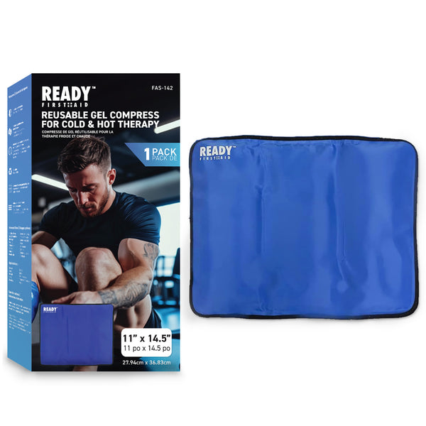 Ready First Aid Reusable Gel Cold & Hot Pack - 11