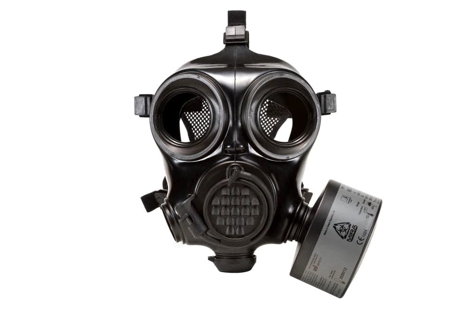 MIRA SAFETY CM-7M: Elite CBRN Military-Grade Gas Mask (Large)