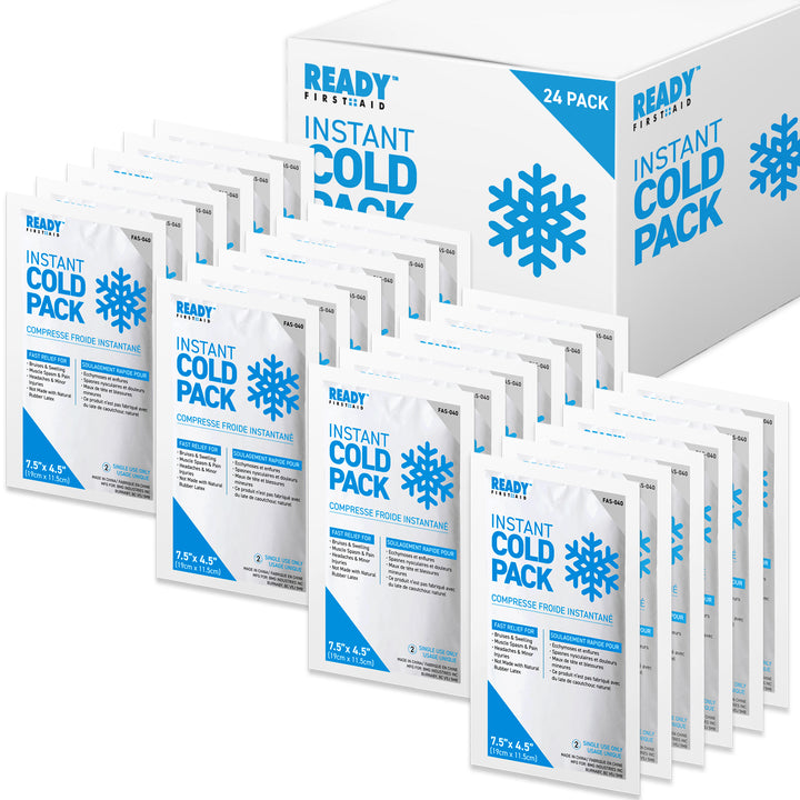 Instant Cold Pack 7.5" x 4.5" - Ready First Aid [PACK OF 24]
