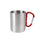 Stainless Steel Mug with Carabiner Handle (220ml)