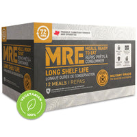 72HRS MRE Meals Canada – Ready to Eat Survival Food, Military Rations, Camping & Emergency Meals (Meat-Free)