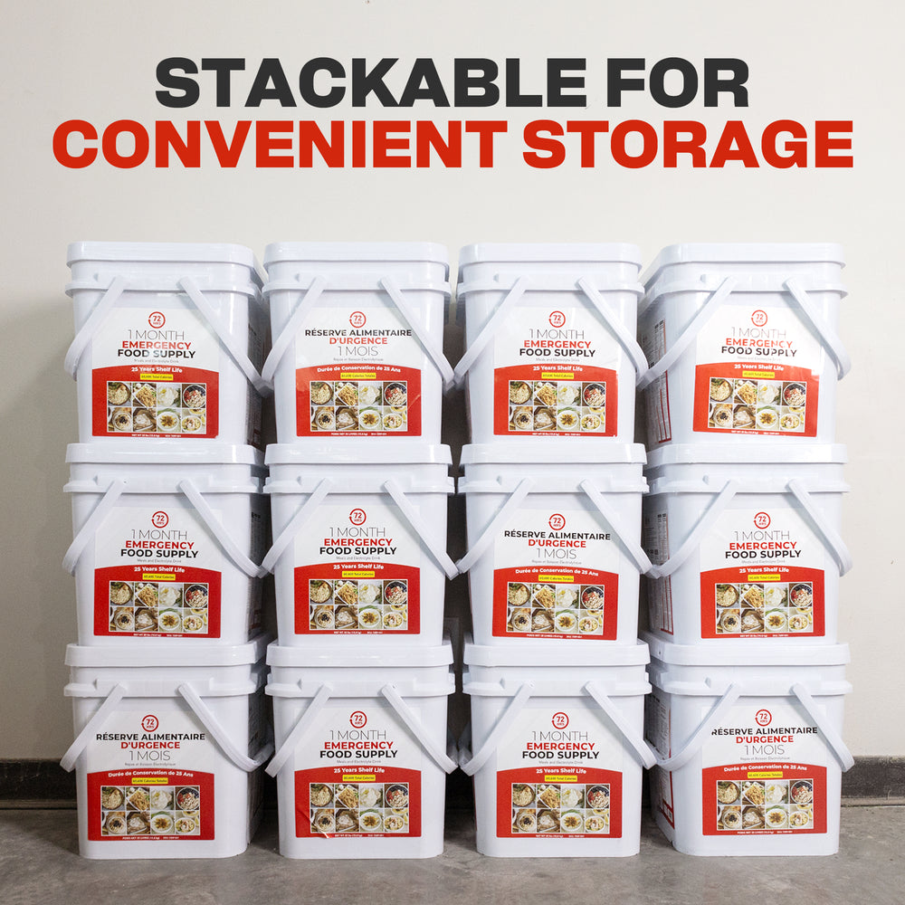 72HRS 270 Day (9 months) 2000 Calories per day Emergency Food Supply Survival Food Kit