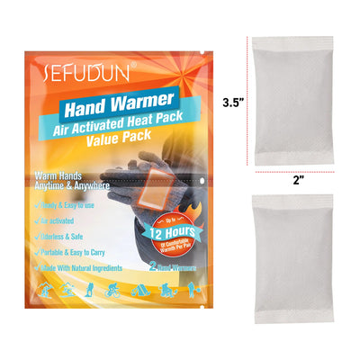 Hand Warmer, Air Activated Heat Pack (5 Pairs)