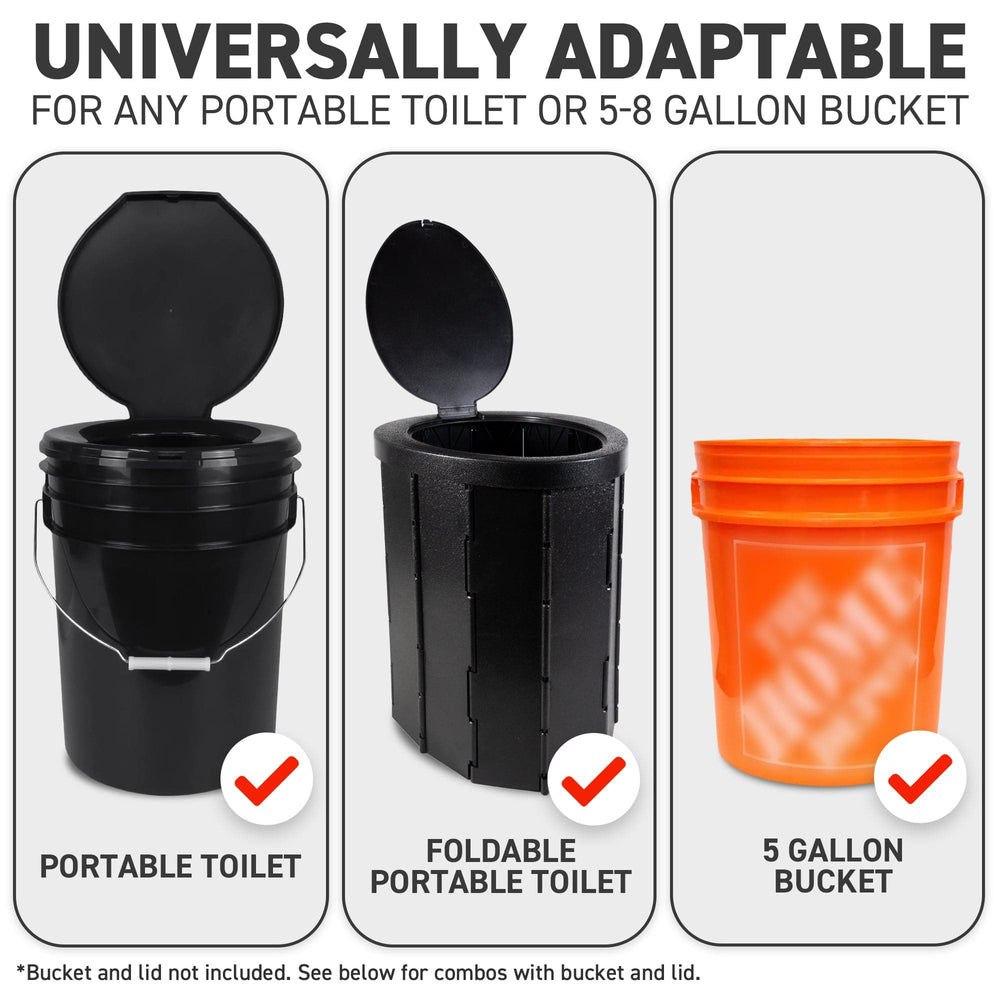 72HRS Portable Camping Toilet Bags (Pack of 30)