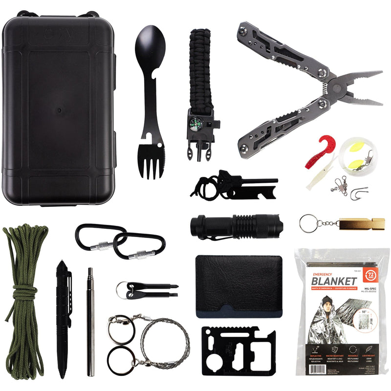 16-in-1  Multi Purpose Survival Kit