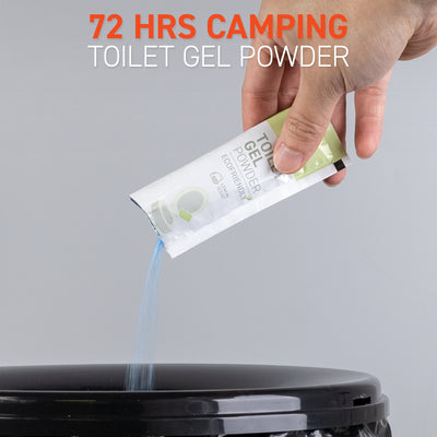 72HRS Toilet Bags & Toilet Powder (30 Each)