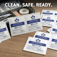 70% Alcohol Prep Pads – Large (100/Box) | Individually Wrapped