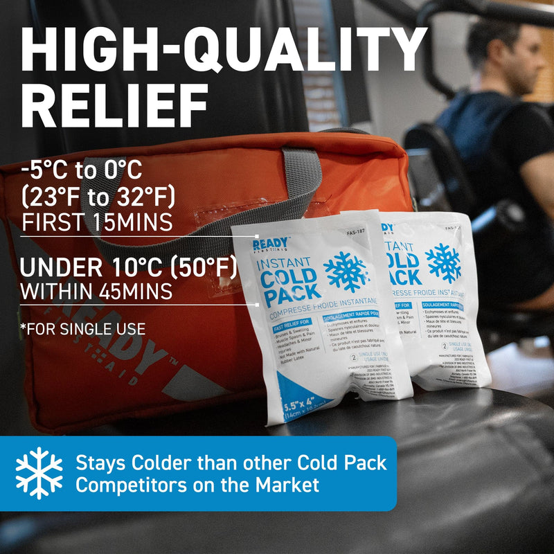 Instant Cold Pack 5.5" x 4" - Ready First Aid