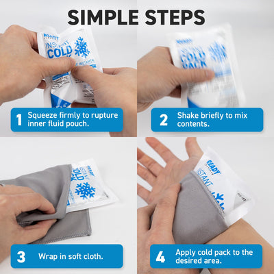 Instant Cold Pack 5.5" x 4" - Ready First Aid