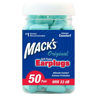 Mack's Original Soft Foam Ear Plugs