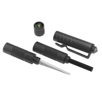 5 in 1 Survival Tool kit - Compass, Punch, Striker, Flint, Whistle