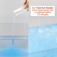 72HRS Toilet Powder For Portable Toilet (Pack Of 30)