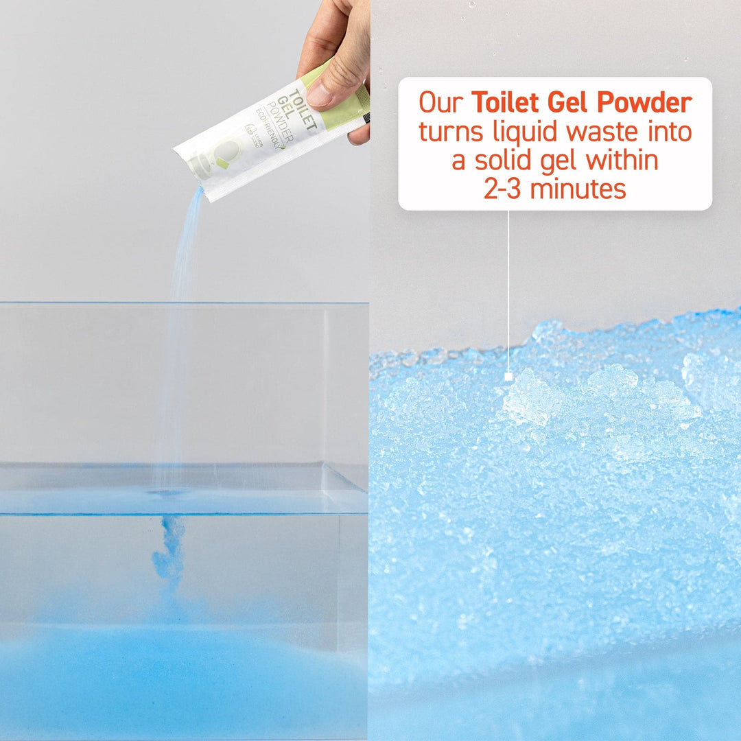 72HRS Toilet Powder For Portable Toilet (Pack Of 30) – 72hours.ca