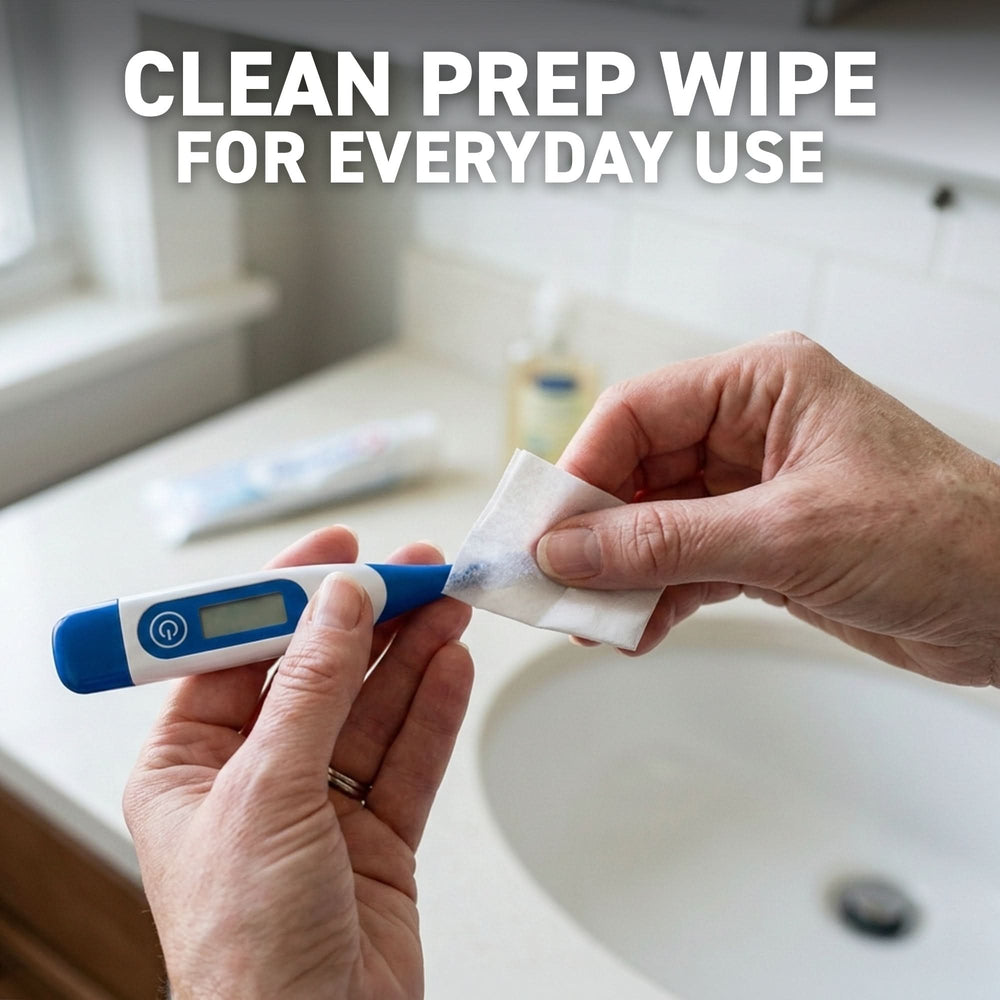 70% Alcohol Prep Pads – Medium (200/box) | Individually Wrapped