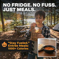 72HRS MRE Meals Canada – Ready to Eat Survival Food, Military Rations, Camping & Emergency Meals (Meat-Free)