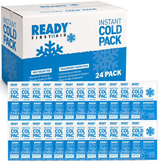 Instant Cold Pack 5.5" x 4" - Ready First Aid [PACK OF 24]