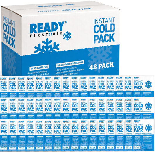 Instant Cold Pack 5.5" x 4" - Ready First Aid [PACK OF 48]