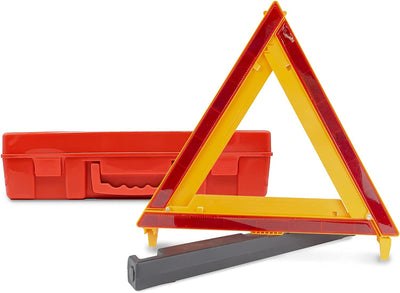 Deluxe Auto Emergency Warning Safety Triangle - 1pc (OPEN BOX)