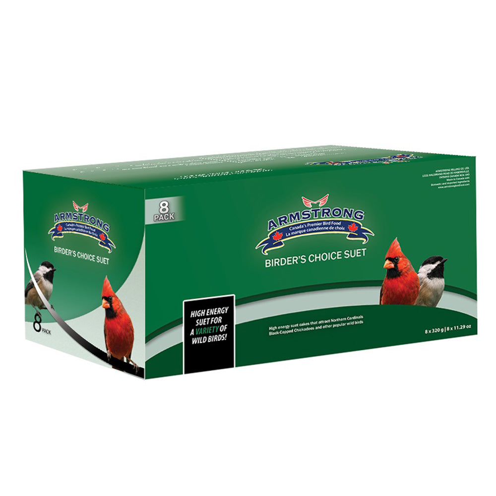 Armstrong Royal Jubilee Birder's Choice 8 Pack Suet Cakes 5.6lbs