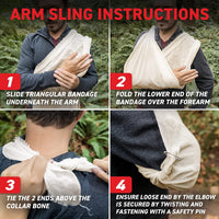 Triangular Bandage 102cm x 102cm x 142cm - Ready First Aid