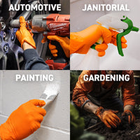 Orange Industrial Gloves