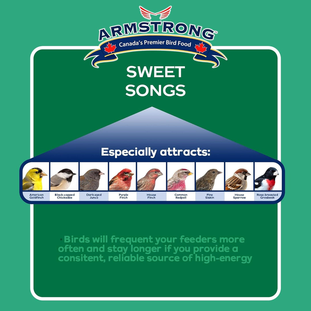 Armstrong Sweet Songs, Premium Wild Bird Food, Songbird and