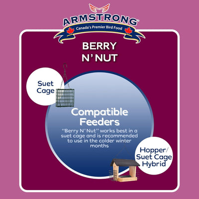 Armstrong Royal Jubilee Berry 'N Nut 3 Pack Suet Cakes 960g