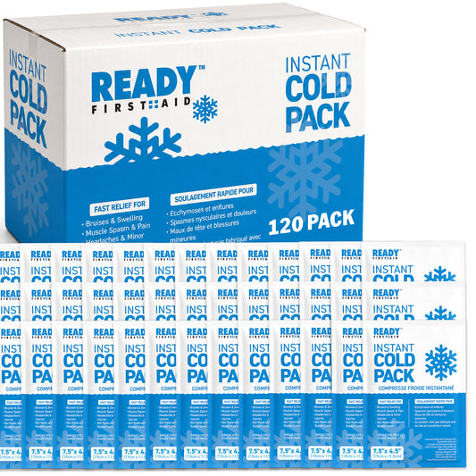 Instant Cold Pack 7.5" x 4.5" - Ready First Aid [PACK OF 120]