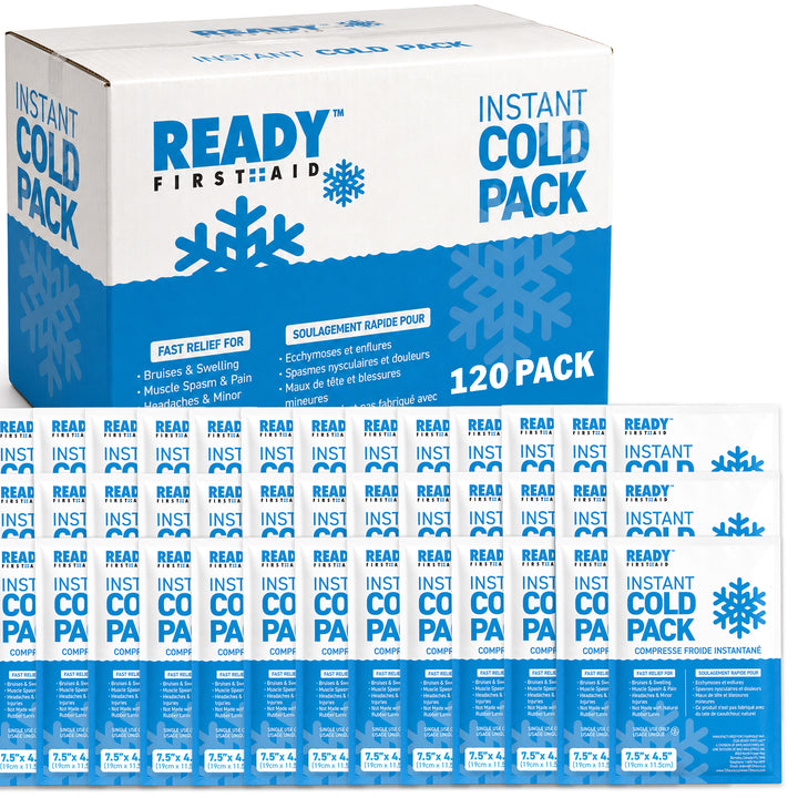 Instant Cold Pack 7.5" x 4.5" - Ready First Aid [PACK OF 120]