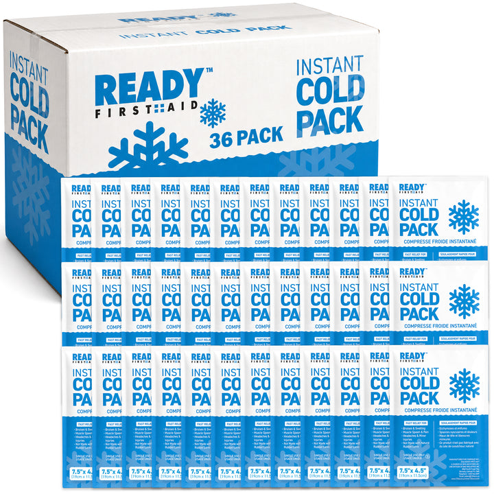 Instant Cold Pack 7.5" x 4.5" - Ready First Aid [PACK OF 36]