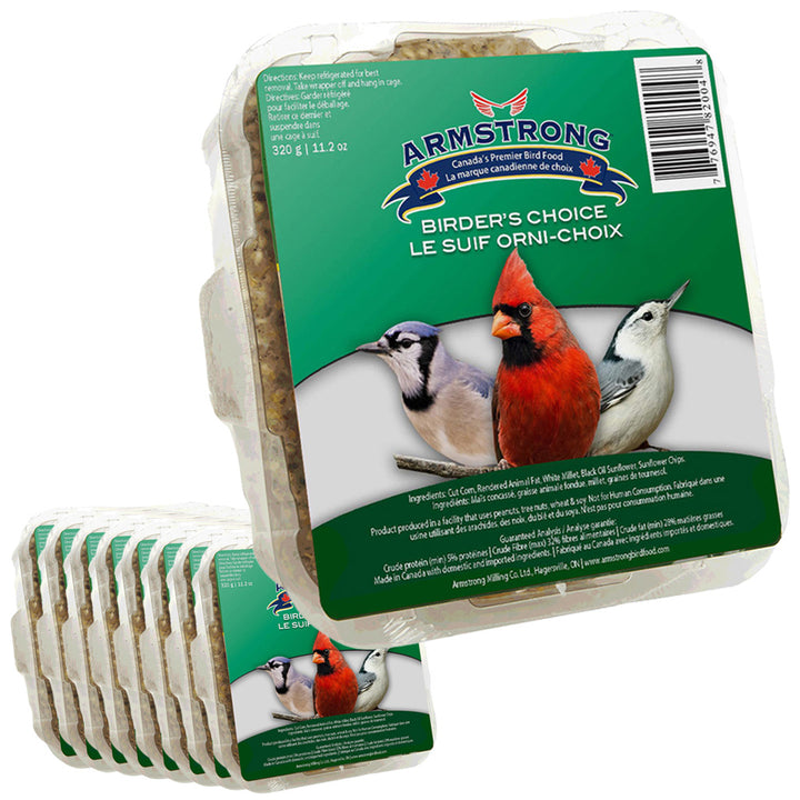 Armstrong Royal Jubilee Birder's Choice 8 Pack Suet Cakes 5.6lbs