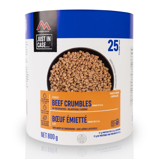 Mountain House Ground Beef (Gluten Free) #10 Can - [LABEL MISSING]