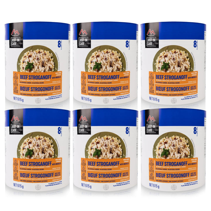 Beef Stroganoff #10 Can Package - 6 cans (Mountain House®)