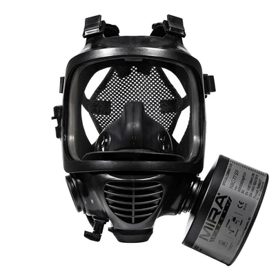 MIRA SAFETY CM-6M Tactical Gas Mask - Full-Face Respirator for CBRN Defense