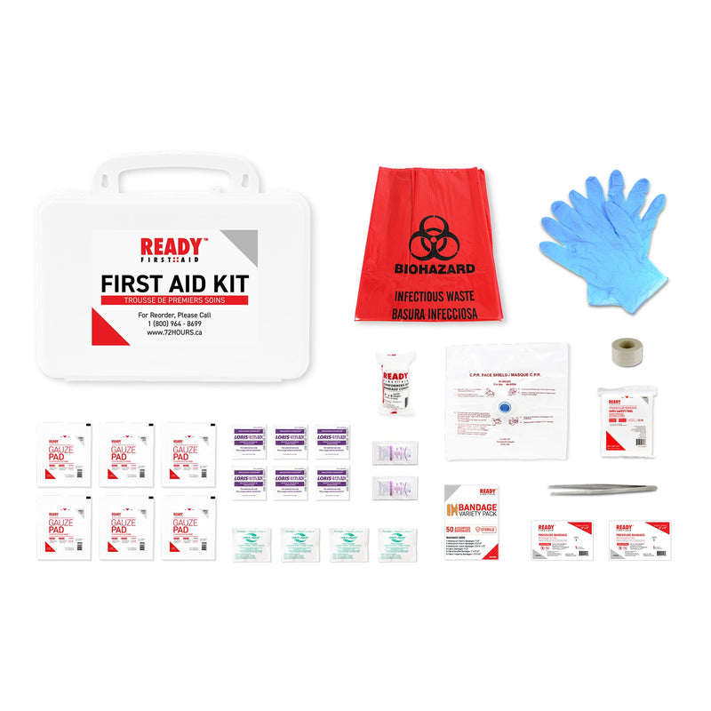 CSA Type 1 - Personal First Aid Kit with Plastic Box